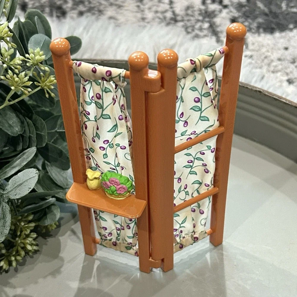 Fisher-Price Loving Family Dollhouse Replacement Brown Living Room Room Divider